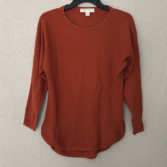 Women’s Michael Kors, Lightweight Sweater, Size Small, Burnt Orange Rust - Picture 1 of 5